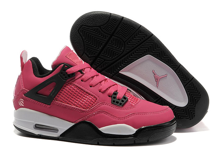 Women Air Jordan 4 Retro Voltage Cherry/White Black