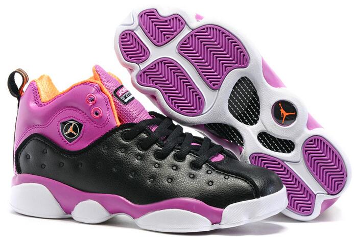 Women Air Jordans 3 & Jordan III Fluff Black Pink
