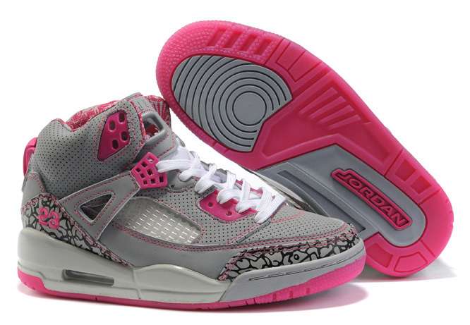 Women Air Jordans 3.5 Grey Pink
