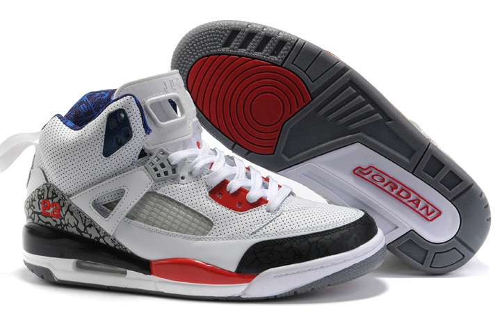 Women Air Jordans 3.5 White Black Red
