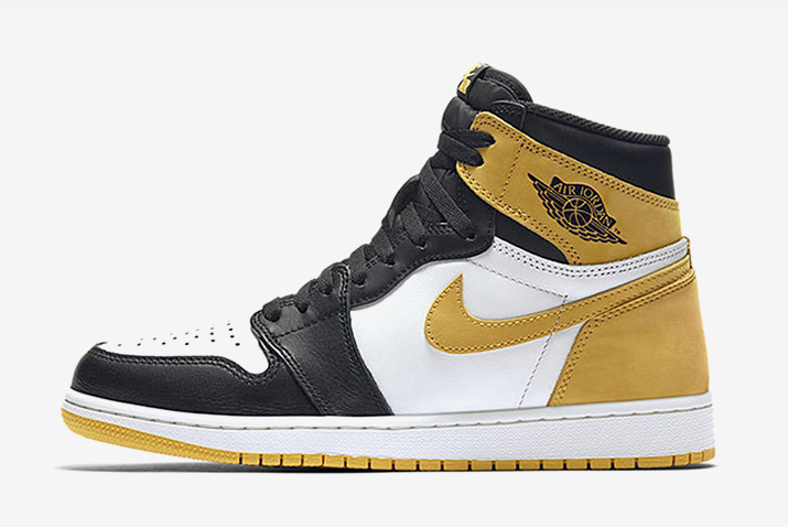 2020 New Air Jordan 1 Yellow Ochre AJ1 555088-109 For Sale