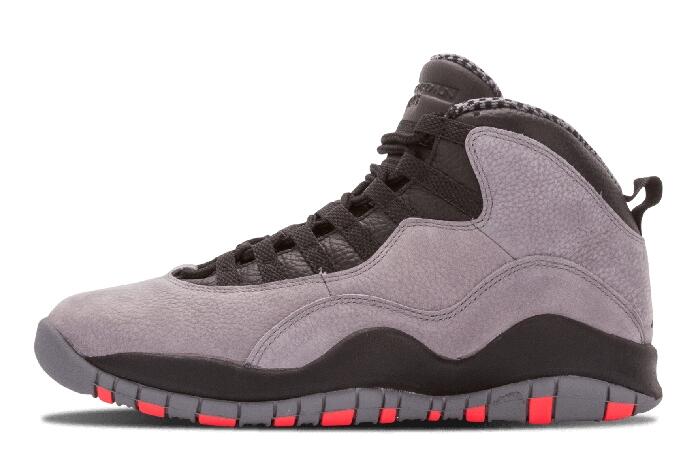 Air Jordan 10 Retro Cool Grey/Infrared-Black