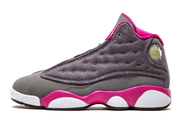 Air Jordan 13 Retro GS AJ13 Cool Grey/Fusion Pink