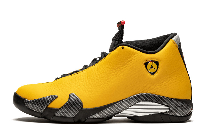 Air Jordan 14 Retro AJ14 Yellow Ferrari