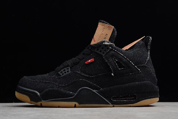 Air Jordan 4 Retro Levis NRG AJ4 x Levis Black AO2571-001