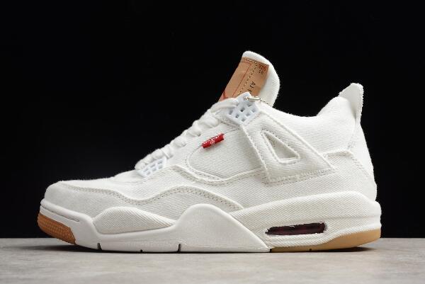 Air Jordan 4 Retro Levis NRG White Denim AO2571-100