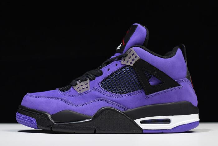 Air Jordan 4 x Travis Scott Purple 308497-510 For Sale