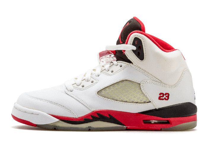 Air Jordan 5 Retro GS Fire Red 134092-162 For Sale
