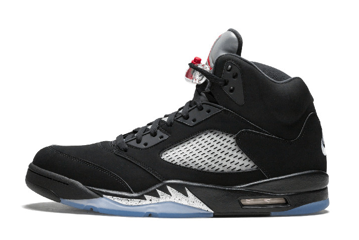 Air Jordan 5 Retro OG Black/Metallic Silver 845035-003