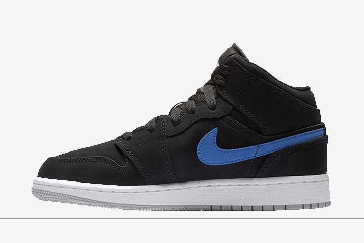 Cheap 554725-065 Air Jordan 1 Mid AJ1 Multi-Color Swoosh 2020 For Sale