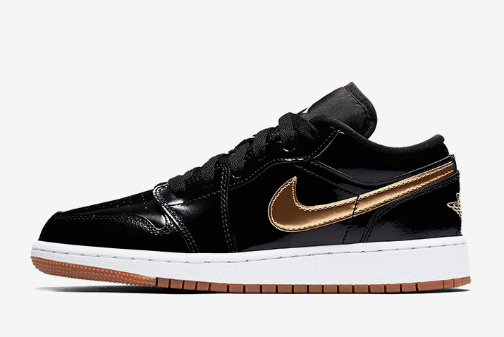 Cheap Air Jordan 1 Low Patent Leather 554723-032 For Sale