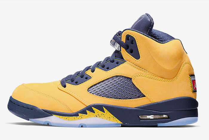 Cheap Air Jordan 5 Inspire AJ5 Michigan CQ9541-704 For Sale