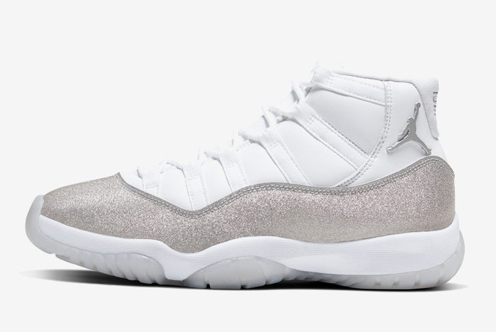 New Air Jordan 11 Metallic Silver Mens and WMNS Vast Grey AR0715-100 For Sale