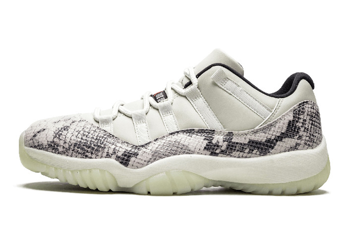 Air Jordan 11 Retro Low AJ11 Snakeskin Light Bone CD6846-002 For Sale