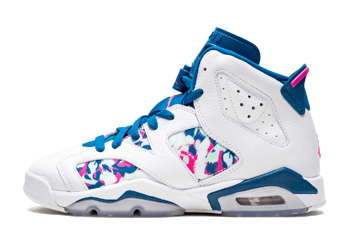 New Air Jordan 6 Retro GS AJ6 Green Abyss