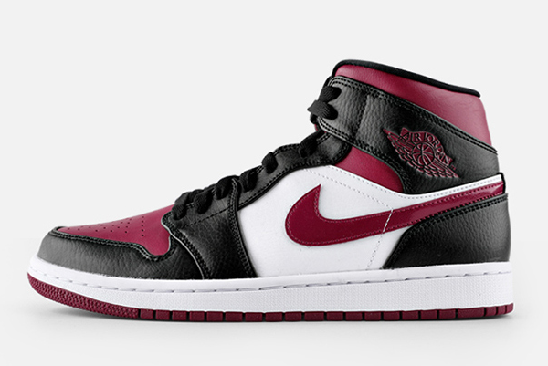 Nike Air Jordan 1 Mid AJ1 Bred Toe 554724-066 For Sale