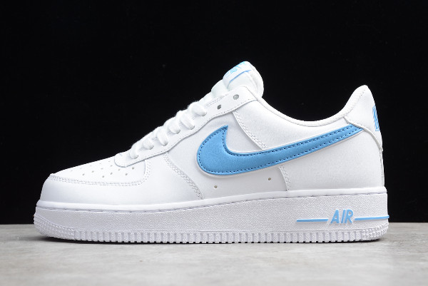 Shop 2020 Nike Air Force 1 Low White/University Blue AO2423-100