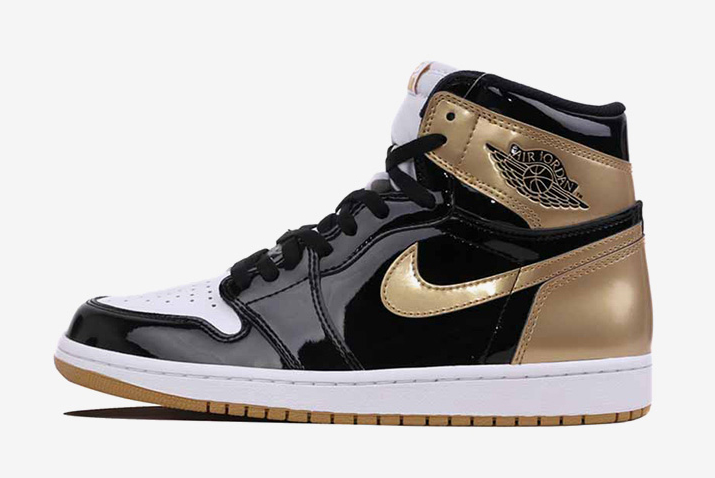 Shop New Air Jordan 1 Gold Top 3 AJ1 861428-001 Shoes