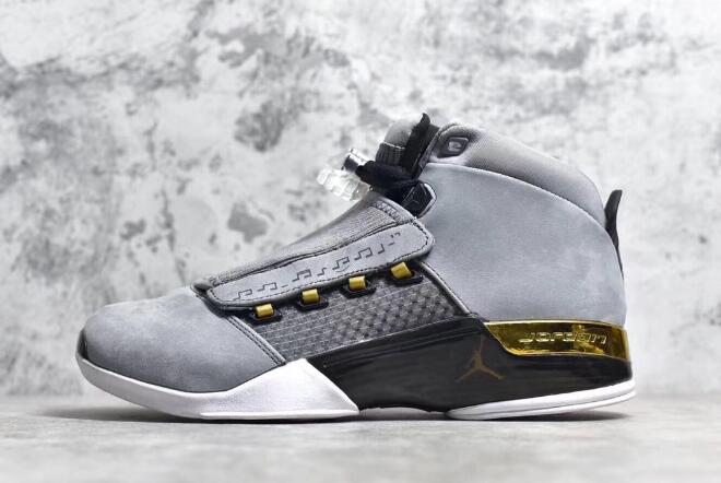 Trophy Room x Air Jordan 17 Cool Grey/Metallic