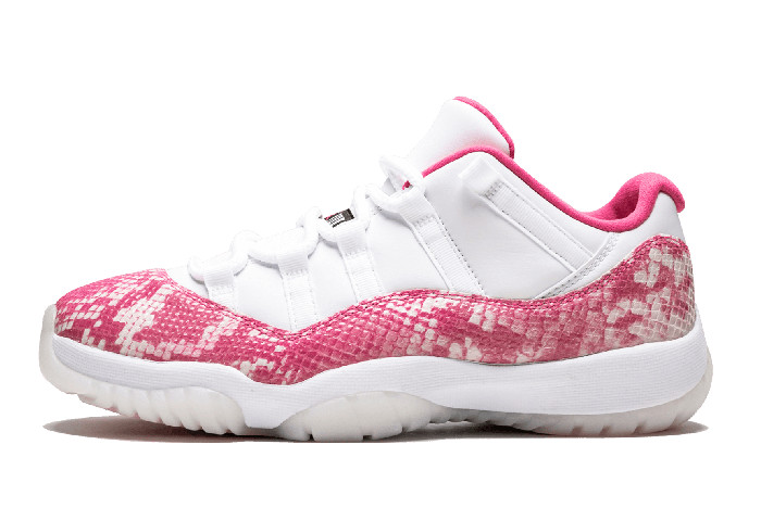 WMNS Air Jordan 11 Retro Low AJ11 Pink Snakeskin AH7860-106 For Sale